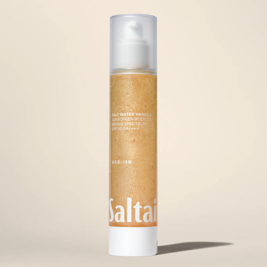 Salt Water Vanilla - Sunscreen Body Oil